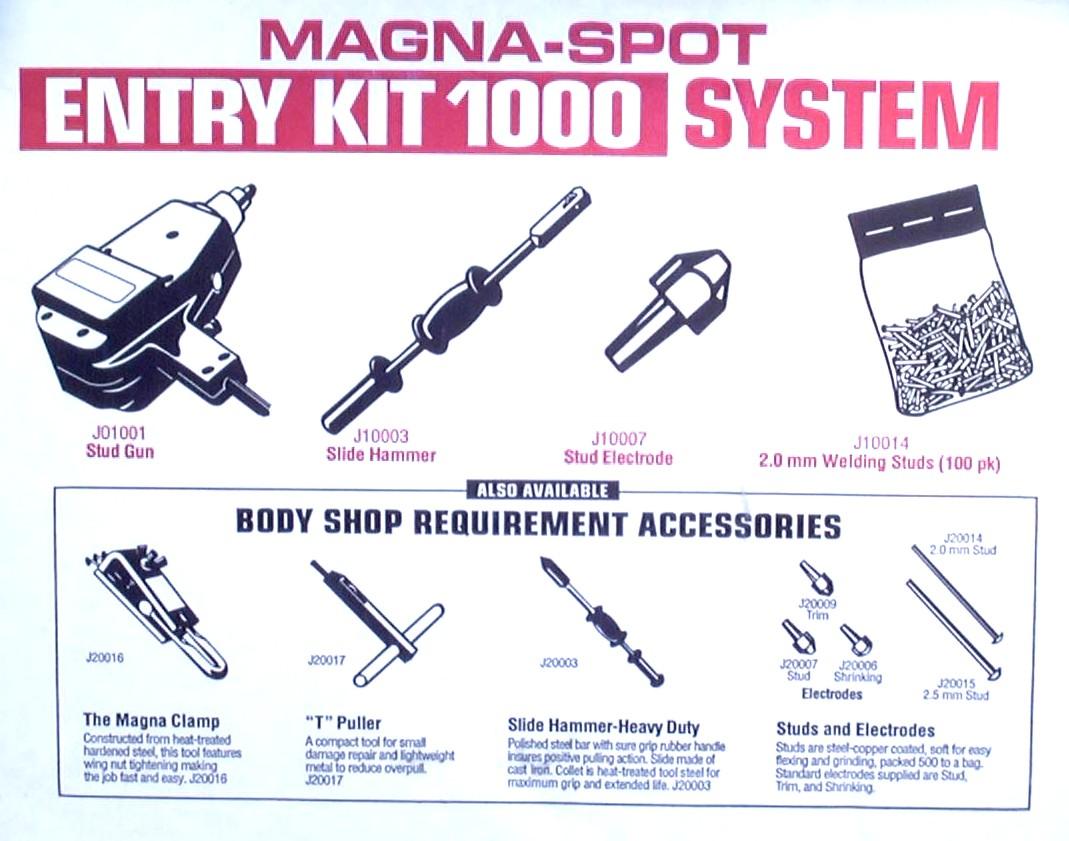 AUTOBODY STUD WELDER SPOT & DENT PULLERGun eBay